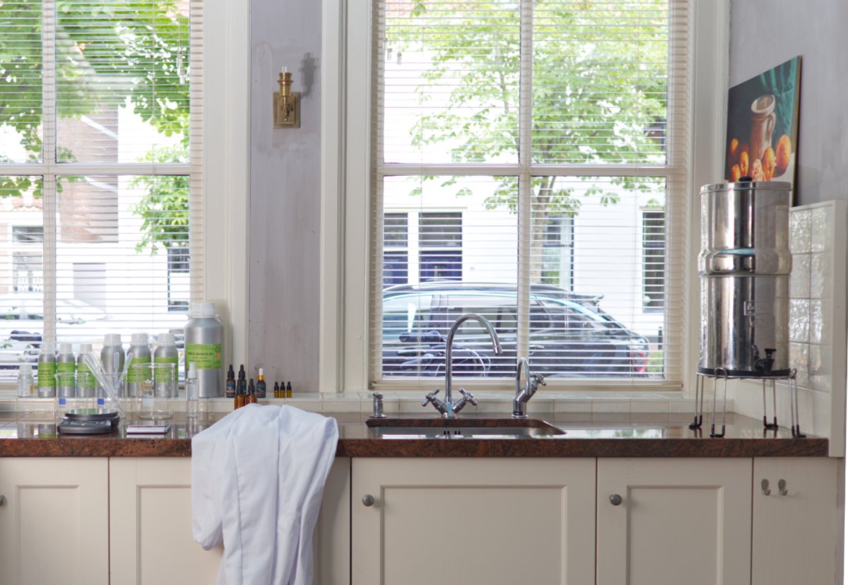 Vanuit onze keuken in Schoonhoven